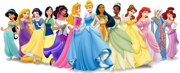 Desene animate cu prinţese (Disney)