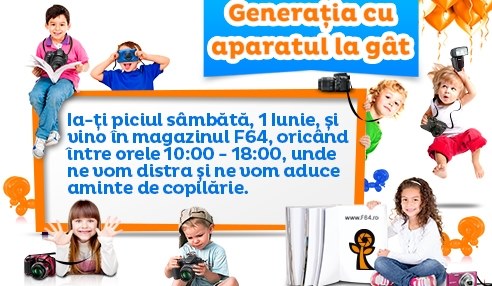 1 iunie - şedinţe foto gratuite cu piticii şi părinţii la F64 1 iunie - şedinţe foto gratuite cu piticii şi părinţii la F64