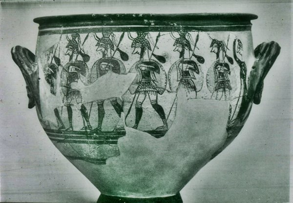 Diapozitiv: Vasul cu războinici